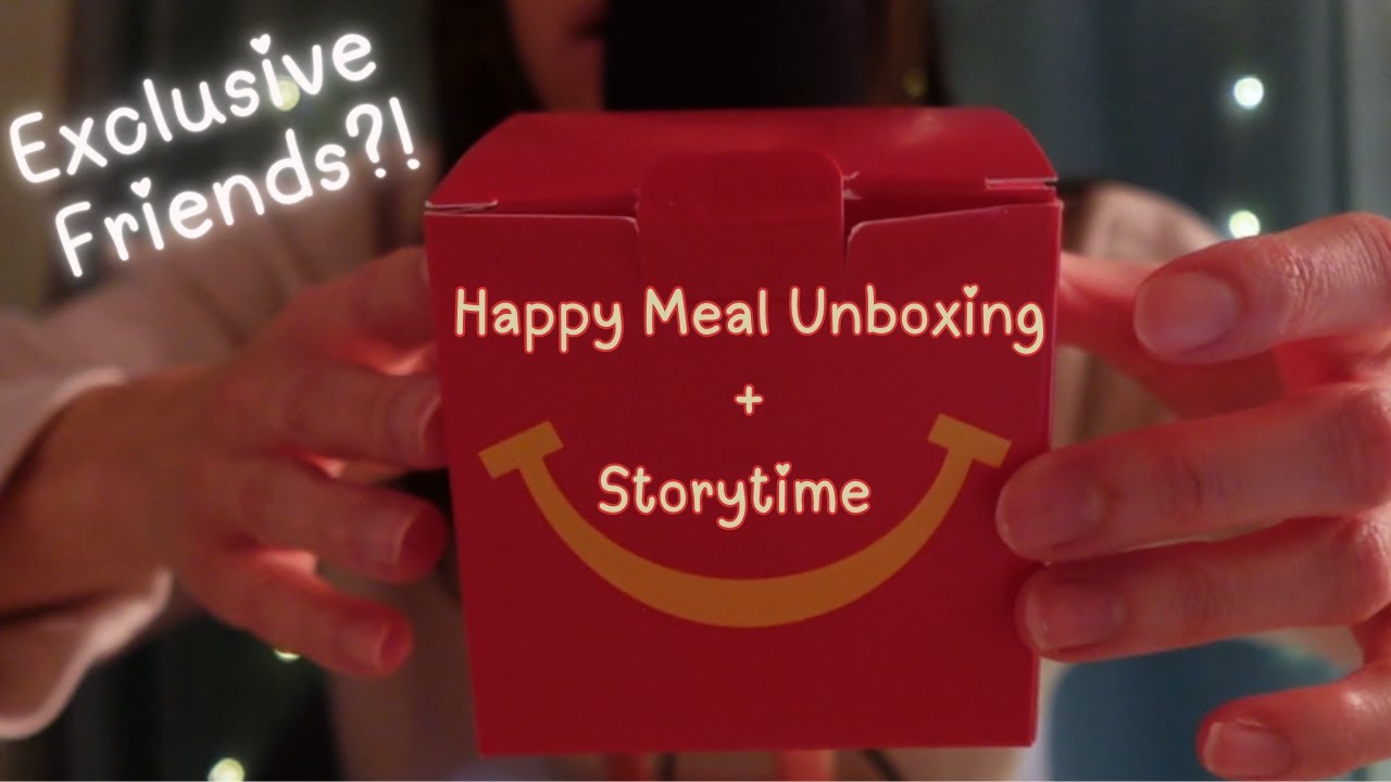 ASMR Close Whispers ♥️ Happy Meal Unboxing + Storytime Rambles