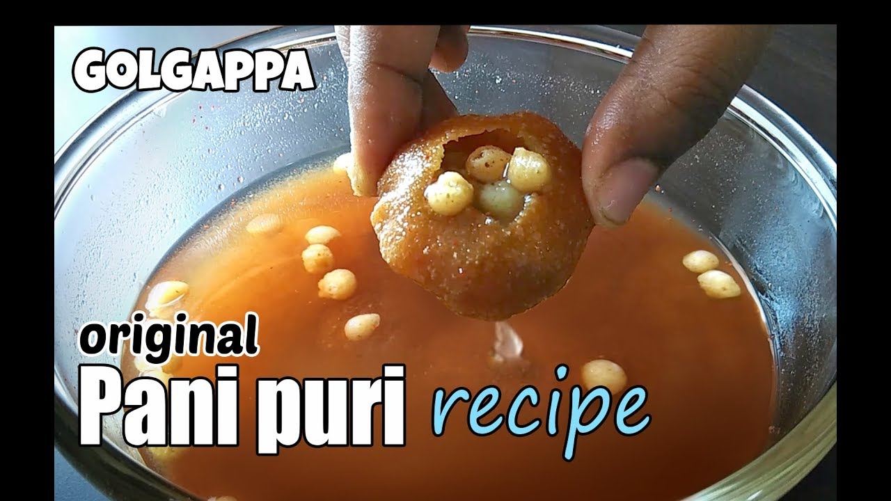 Original Pani puri recipe | पानीपूरी बनाने के सारे राज और ट्रिक्स | Golgappa