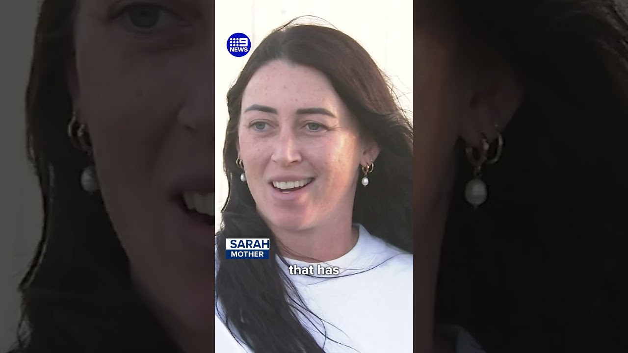 Moment alleged carjackers abandon baby | 9 News Australia