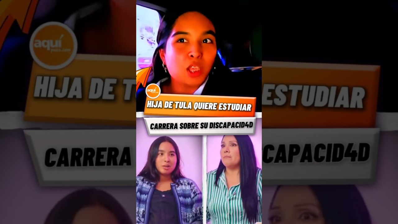 Hija de Tula Rodr&iacute;guez quiere estudiar una carrera inspirada en su discapacidad #TulaRodriguez #hija