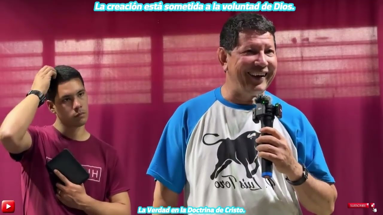 La creación está sometida a la voluntad de Dios. Padre Luis Toro.