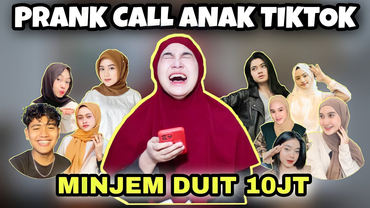 PRANK CALL TIKTOKERS !! PINJEM 10 JUTA REAKSINYA BEGINI !!!