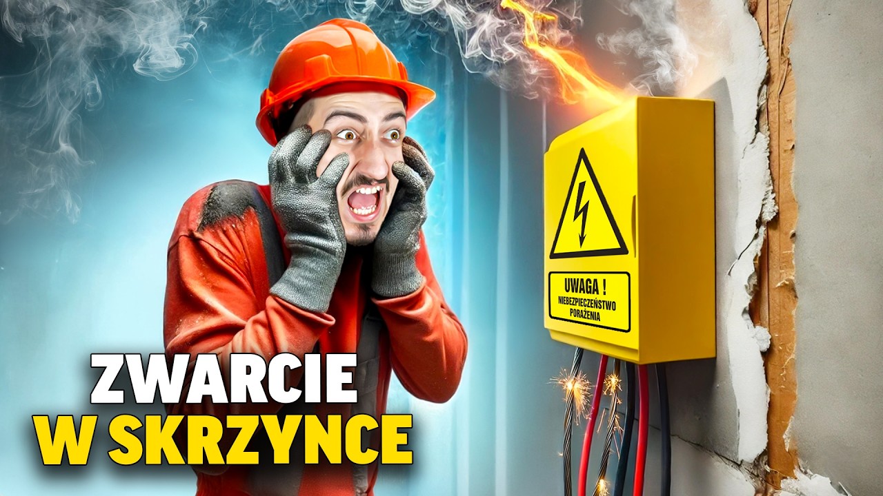 Padł prąd w CAŁYM DOMU! awaria elektryki😵