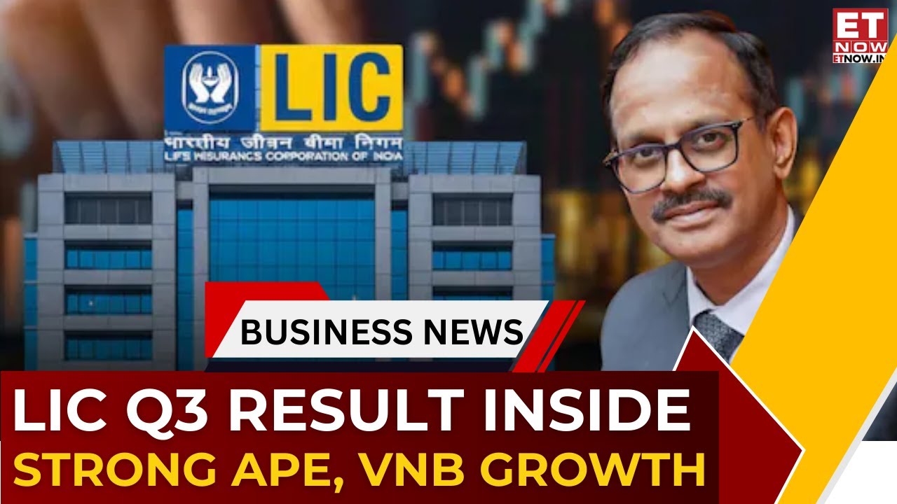 LIC Q3 Results: VNB Margins Hit 21%+ | Strategy, Non-Par Mix & Health Insurance Plans | ET Now