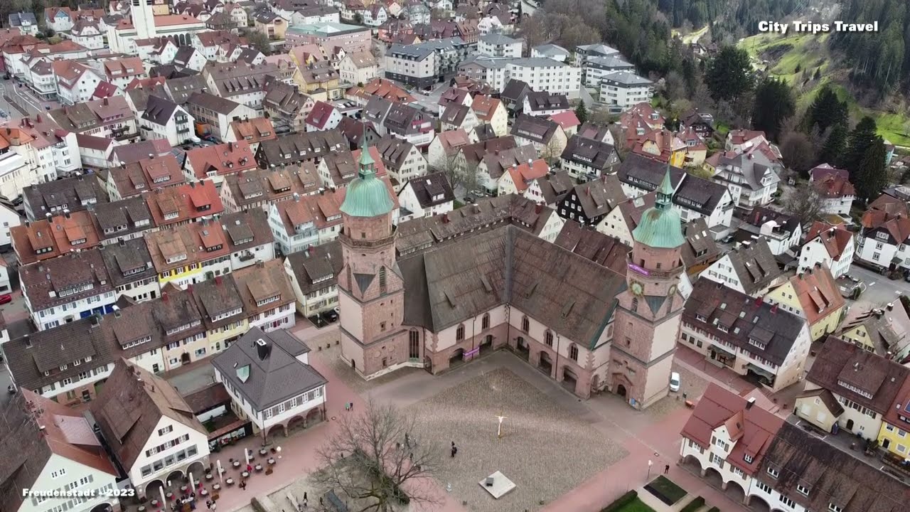 Freudenstadt in the Black Forest / Germany / Drone footage DJI Mini 2 / 2023