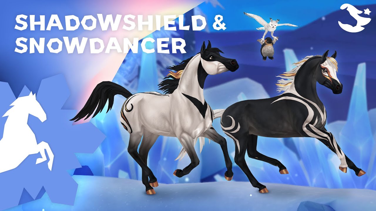 Shadowshield & Snowdancer | Star Stable Magic Horses ✨