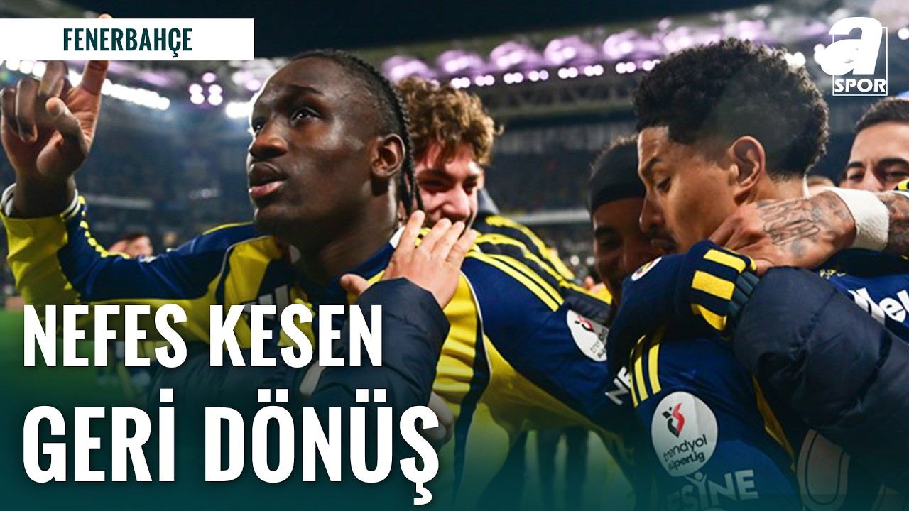 Fenerbah&ccedil;e Son Dakikada Kazandı! | Fenerbah&ccedil;e 3-2 Samsunspor