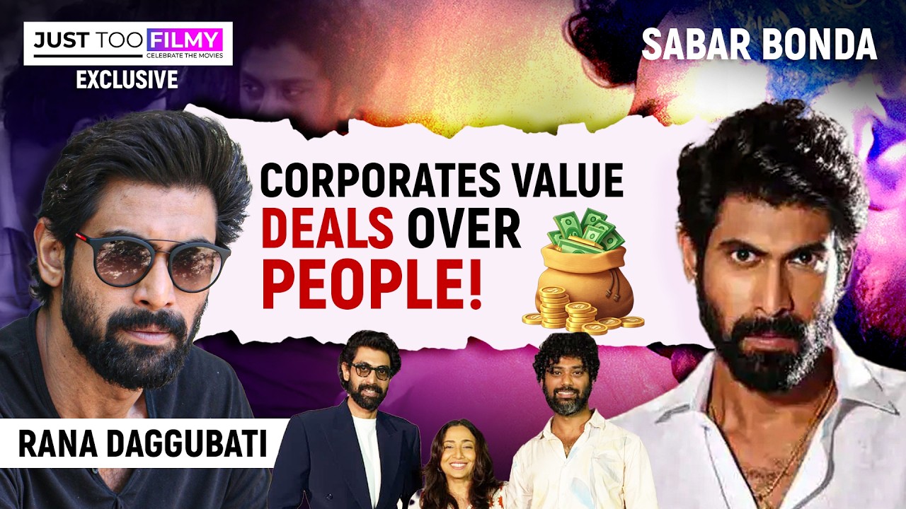 Rana Daggubati & Rohan Kanawade on Sabar Bonda | Business of Cinema, Changing Audiences & Theatres