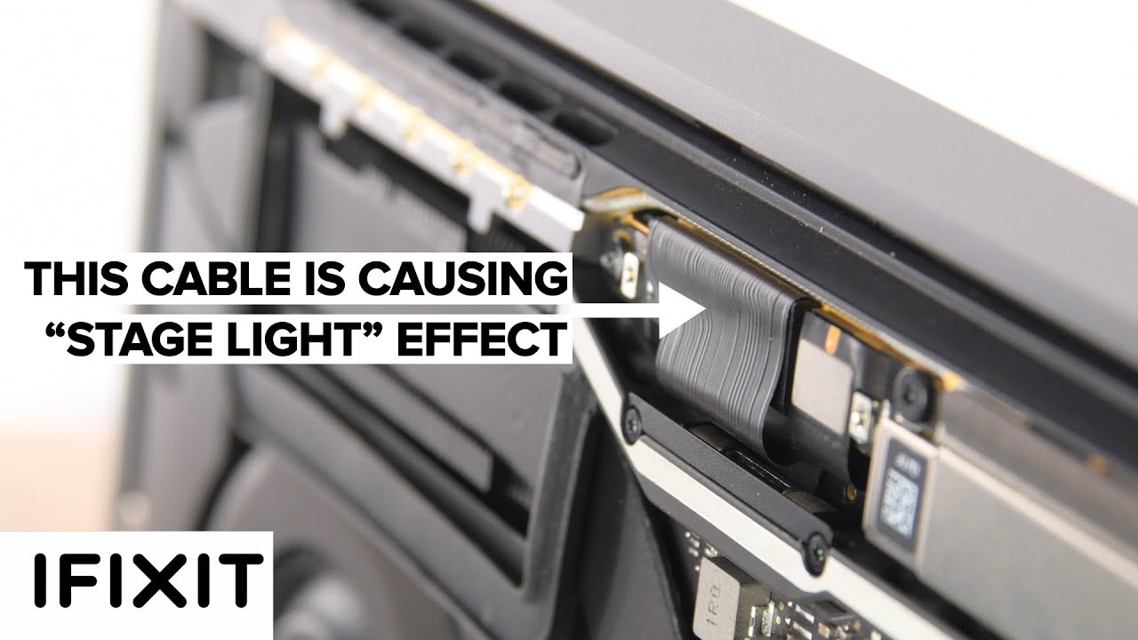 The Design Flaw Behind MacBook Pro&rsquo;s &ldquo;Stage light&rdquo; Effect! #Flexgate
