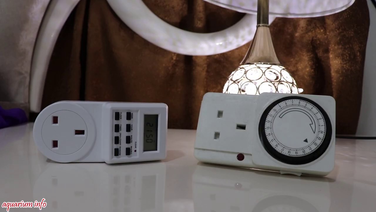 التايمر او المؤقت الالكتروني (electronic& manual timer)للاحواض النباتية