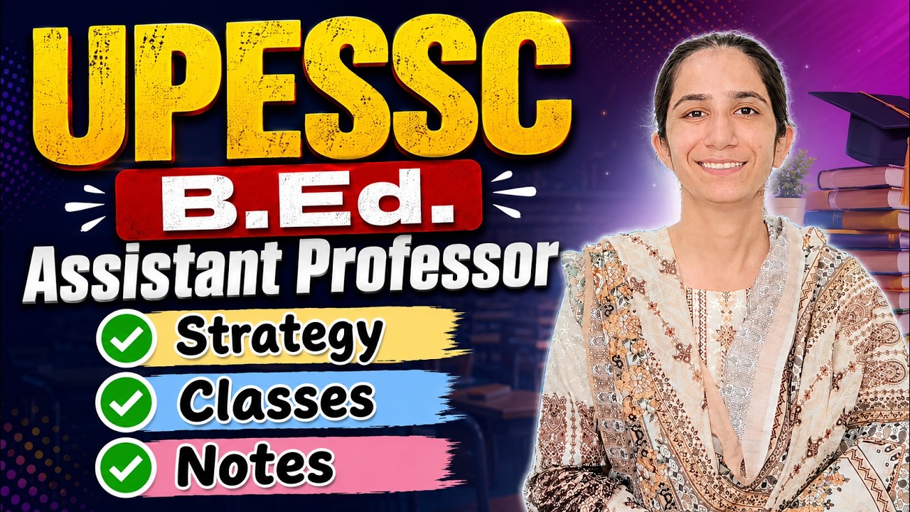 Strategy, Classes, Notes UPESSC B.Ed. Assistant Professor Exam @InculcateLearning