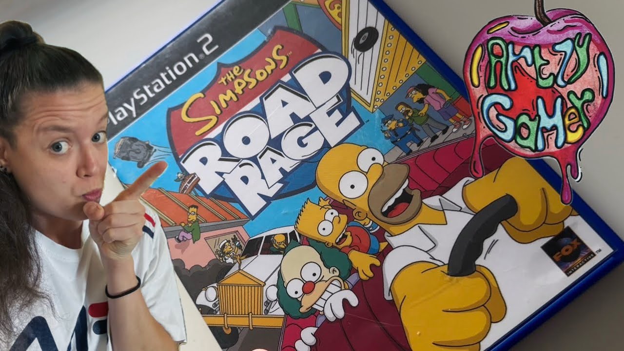 COMPLETE & BOXED Experience of Simpsons ROAD RAGE for the PS2. Enjoy 😃