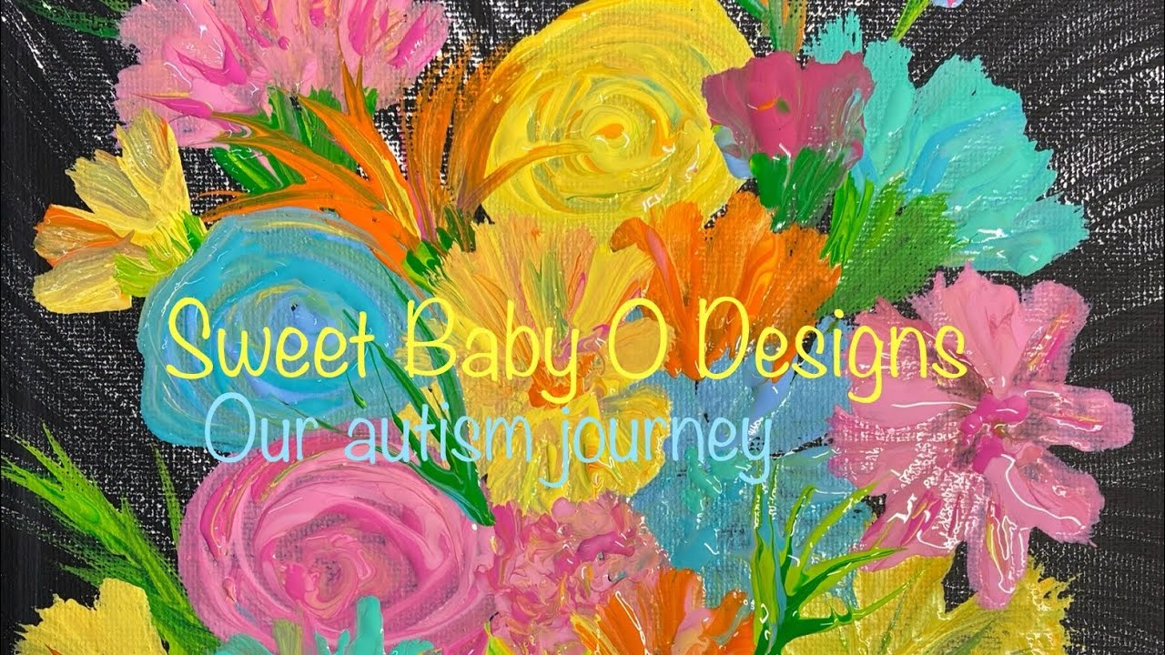 Sharing our journey with breast cancer and autism while painting 