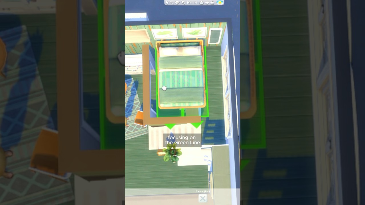 the sims 4-you can't still do this in 2024 (room under the bed challenge) 