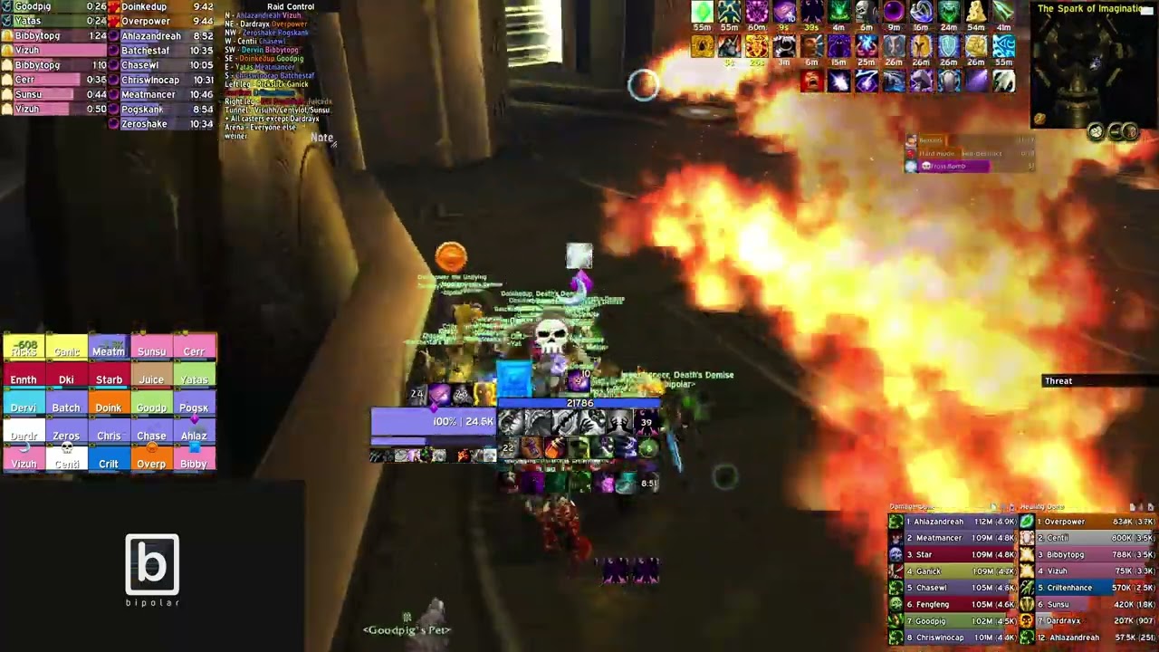 #1 World DPS All Classes Mimiron Hard Mode | Wrath of the Lich King Classic Affliction Warlock