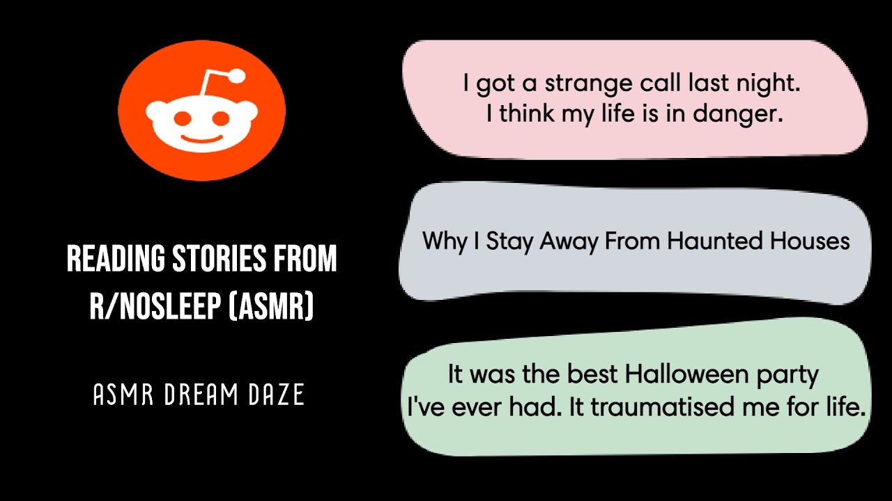 ASMR | Reading scary reddit stories from r/no sleep #5