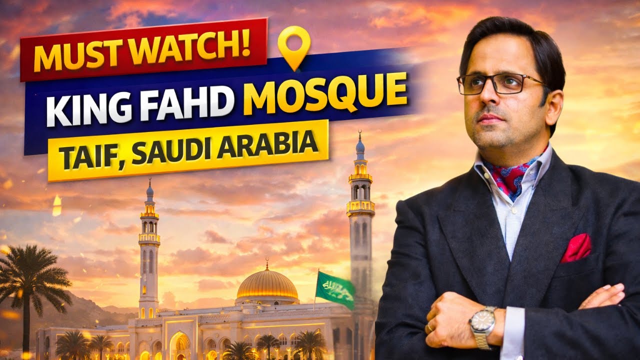 Saudi Arabia Hidden Beauty | King Fahd Mosque Taif Full Tour