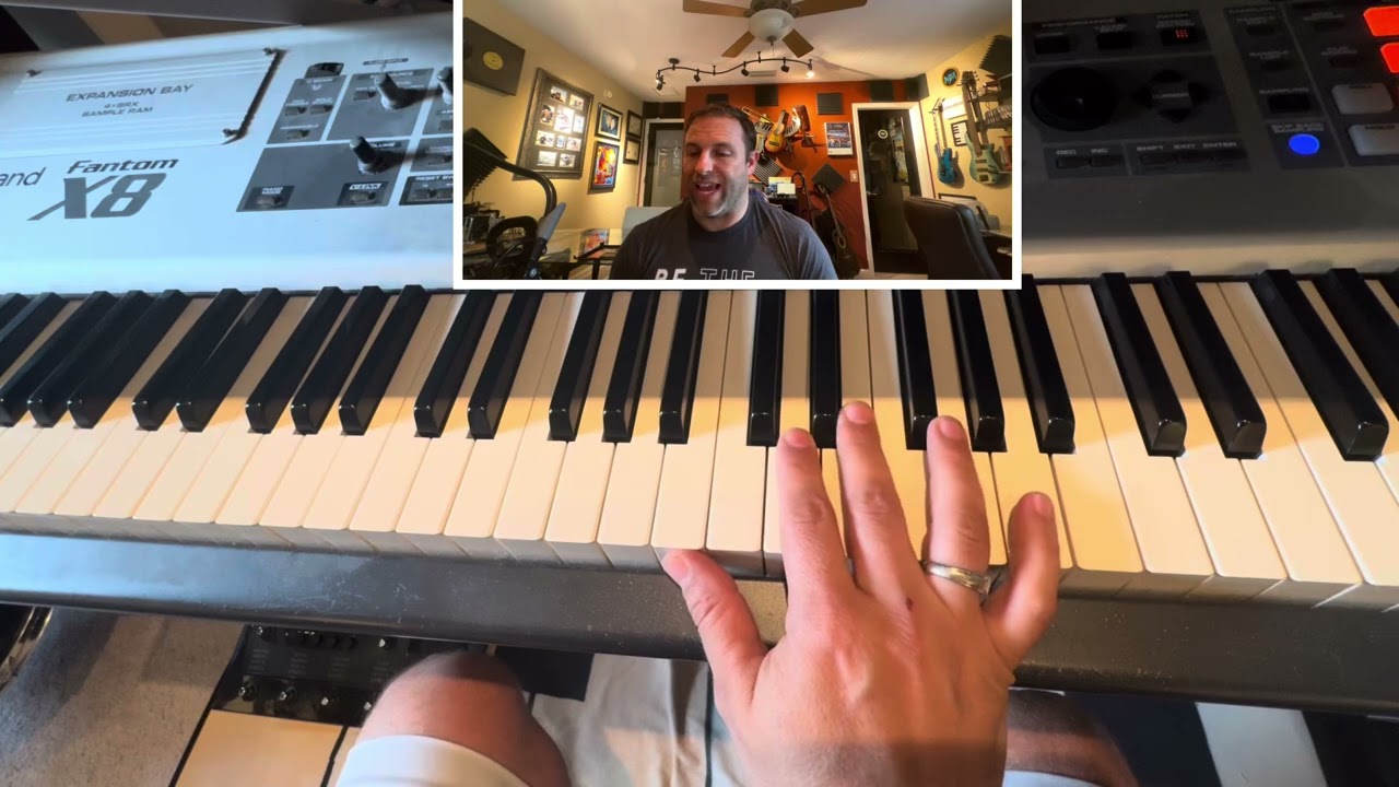 Right Hand Harmony with Counterpoint - (Somewhere in my Memory)