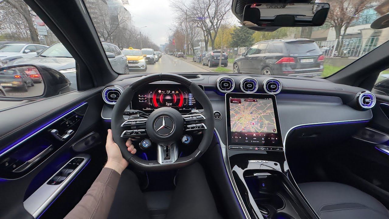 Am condus noul Mercedes AMG GLC 43 – Te dă pe spate, la propriu și la figurat!