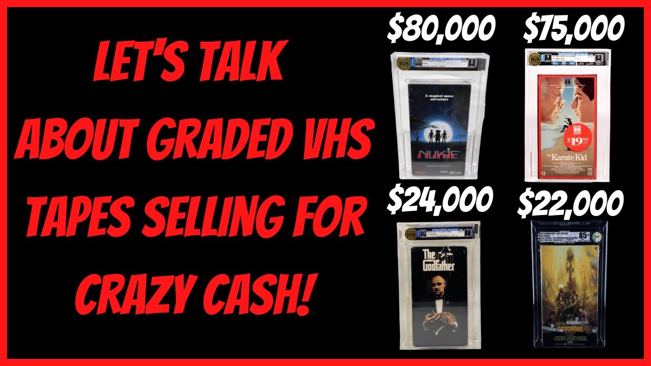 LET'S TALK ABOUT GRADED VHS TAPES SELLING FOR CRAZY CASH!