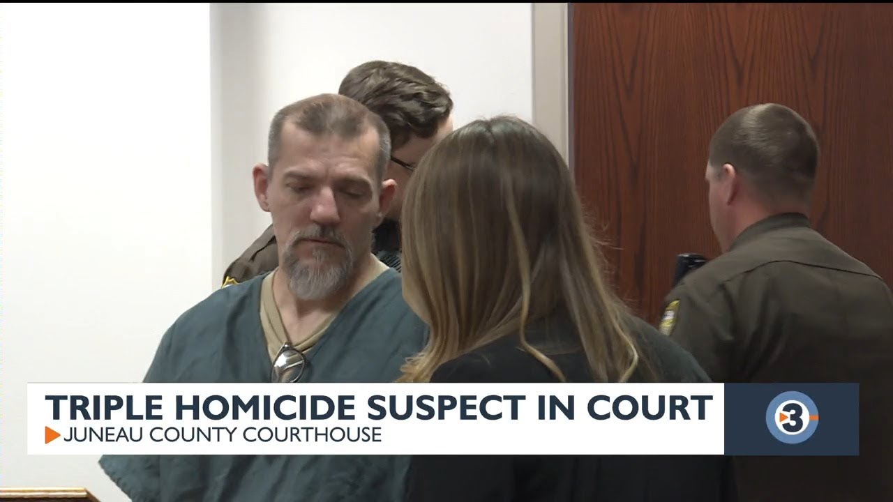 Arraignment date set for New Lisbon triple-homicide suspect