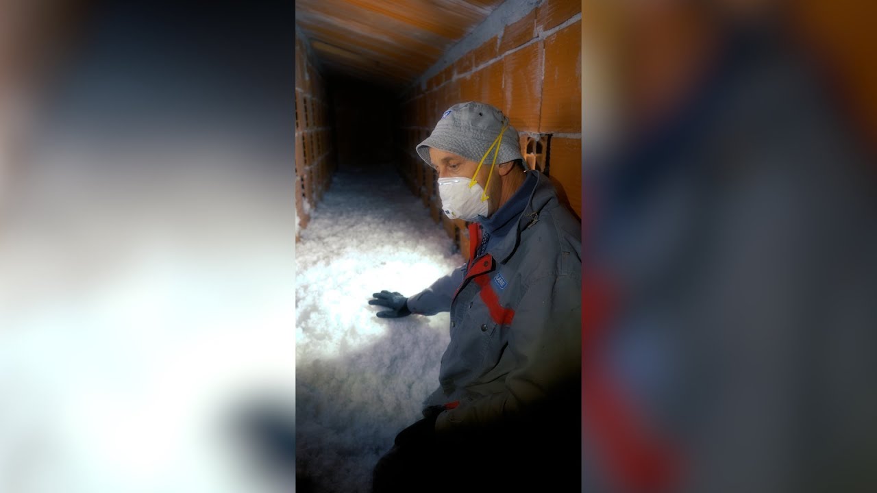 Isolamento del sottotetto con lana di vetro a Vicenza