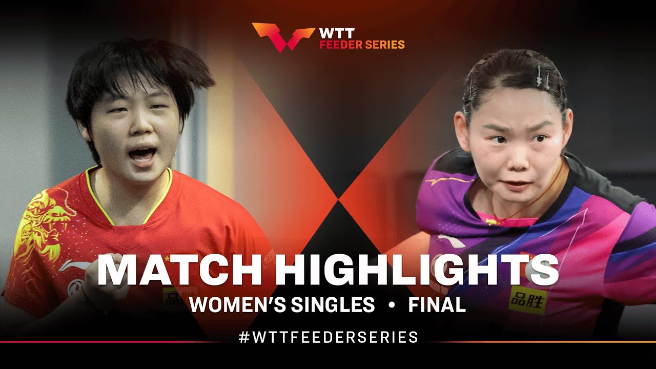 Kuai Man vs He Zhuojia | WS Final | WTT Feeder Doha 2023