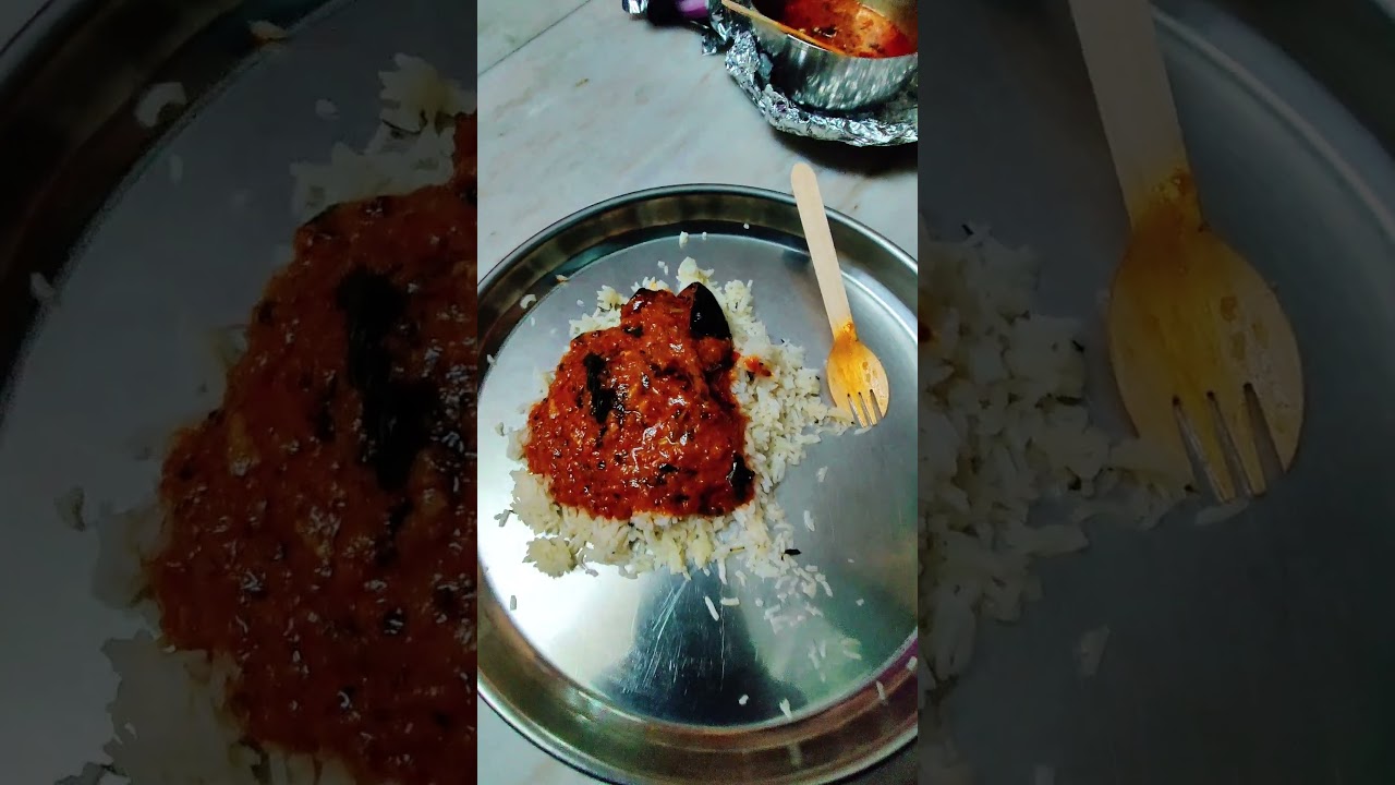 House of Telangana the naatu kitchen food review #foodreview#bagararice#guttivankayakura#sambarrice