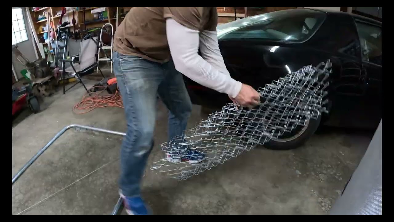 How to build Everbilt Chain Link Gate Kit