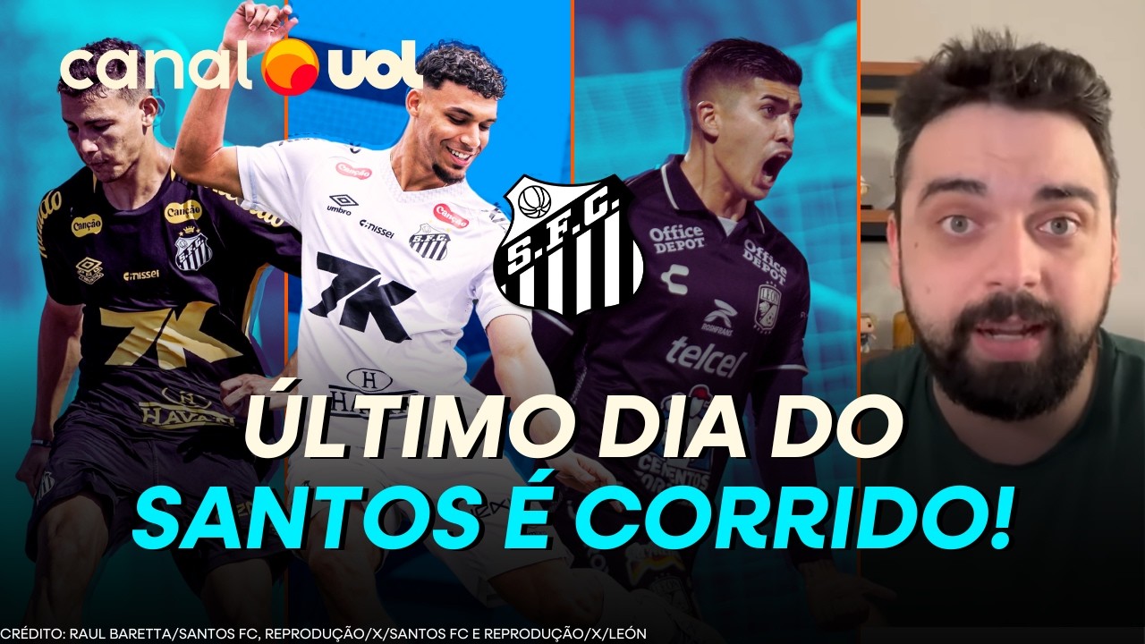SANTOS ANUNCIA VICTOR HUGO, TEM ENTRAVE DE ÚLTIMA HORA POR ZAGUEIRO E DEVOLVE DEIVID WASHINGTON