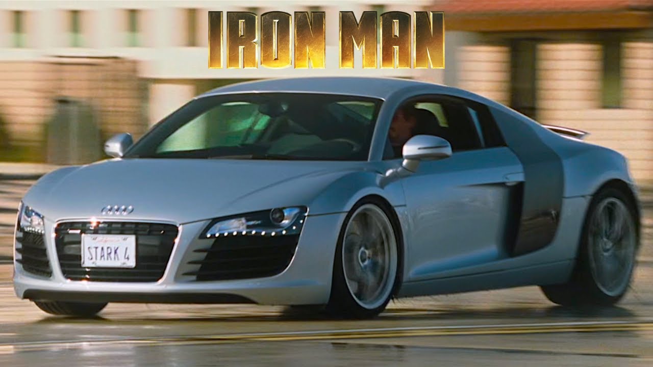 IRONMAN... but it's only Tony Stark's 2008 Audi R8