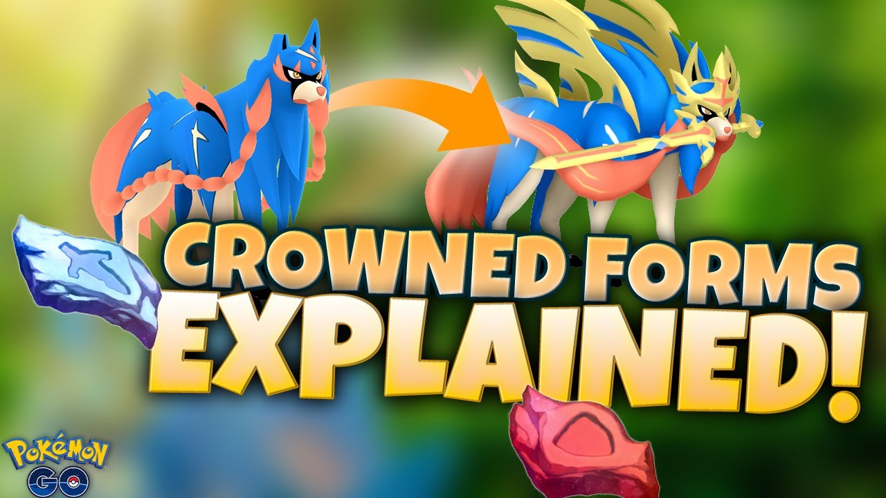HOW TO GET CROWNED ZACIAN & ZAMAZENTA in Pokémon GO!!