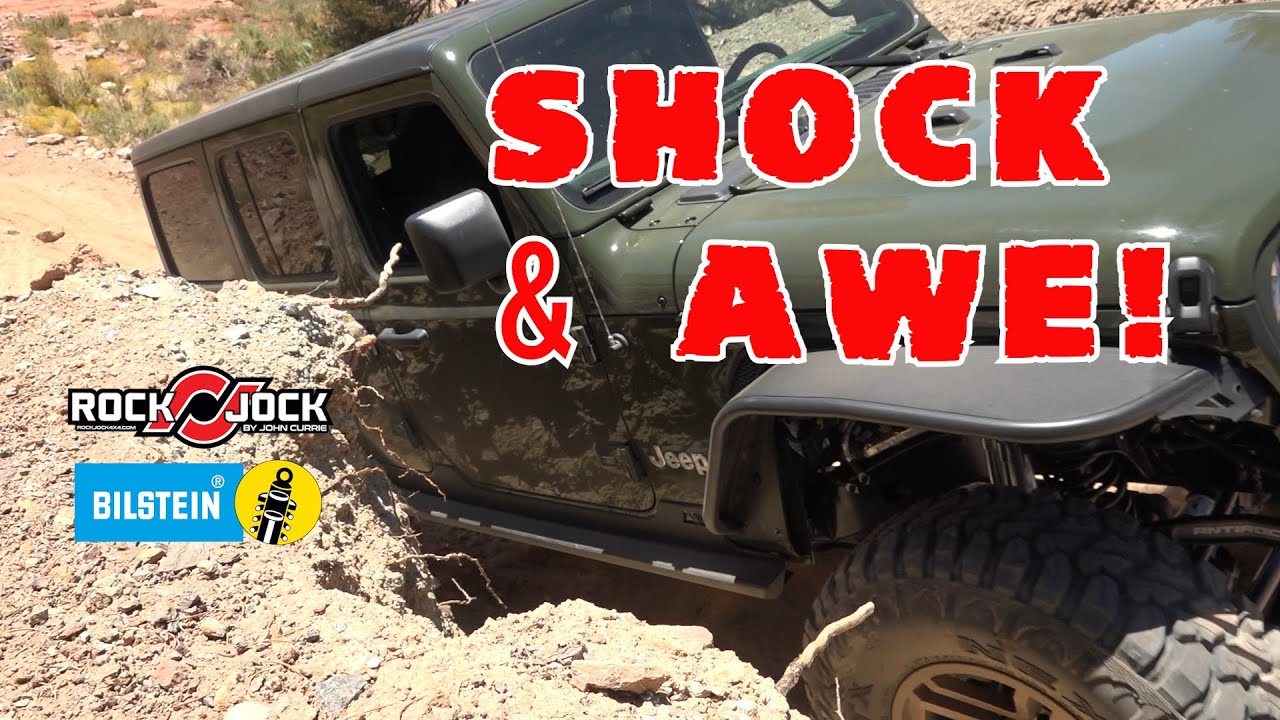 First Test RockJock Suspension & Bilstien B8 8100 Bypass Shocks WOW!!