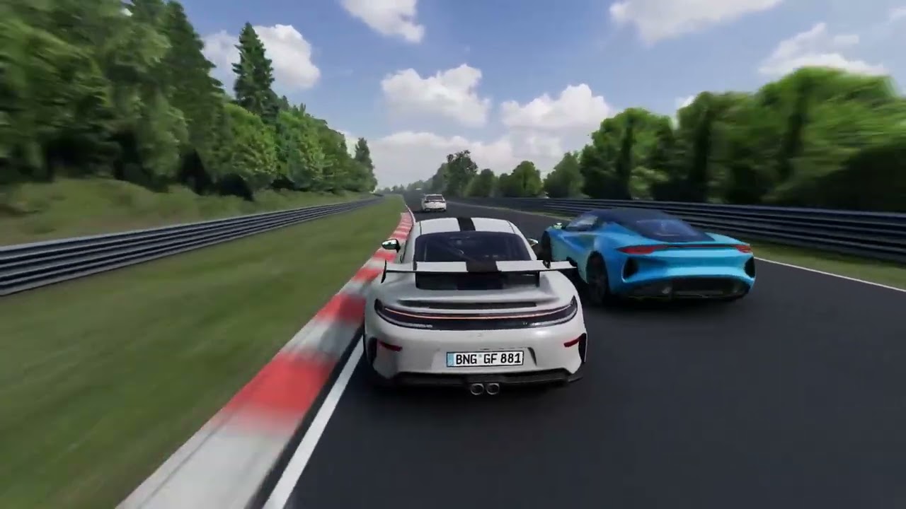 Trackday with 911 992.2 GT3! - BeamNG.drive | Steering Wheel Gameplay