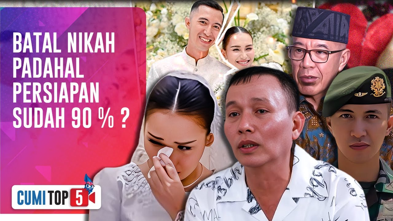 5 Persiapan Pernikahan Ayu Ting-Ting & Lettu Fardhana Sebelum Dibatalkan | CUMI TOP V