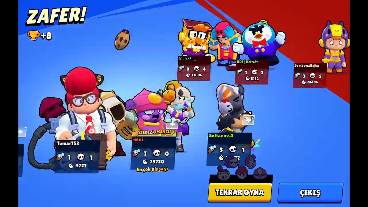 Arkadaşımın Emir ile Brawl Stars kupa kastık