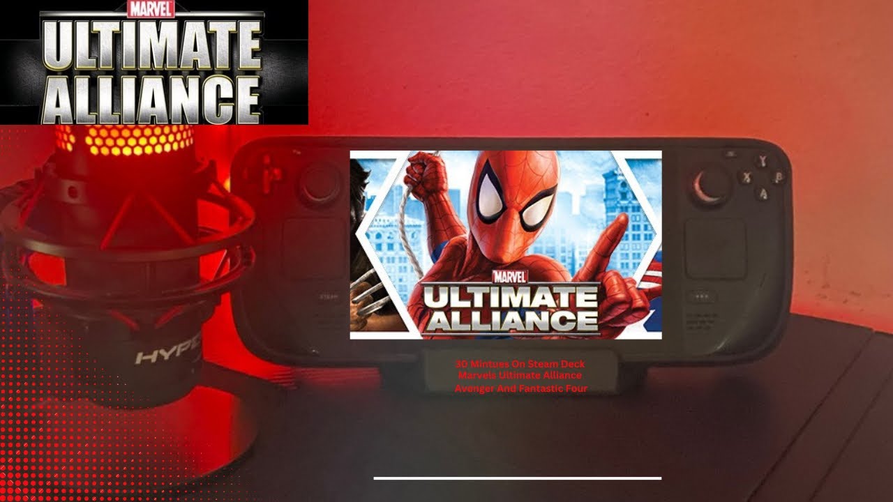 Marvel Ultimate Alliance Modded with ReShade on the Steam Deck – Avengers & Fantastic Four Showcase