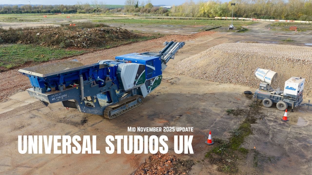 Крупные изменения в Universal Studios UK — Земля рушится! — Середина ноября 2025 г.
