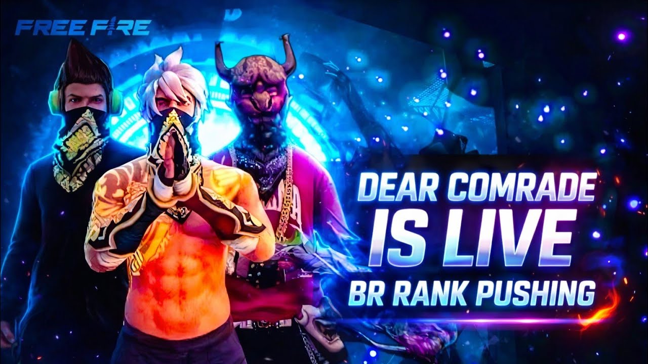 FREE FIRE LIVE STREAMING BR RANK PUSH ⚡
