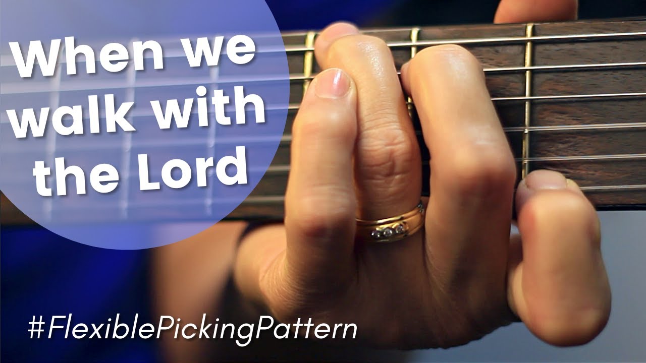 “When we walk with the Lord / Trust and obey” guitar tutorial in C ~ How to use G7