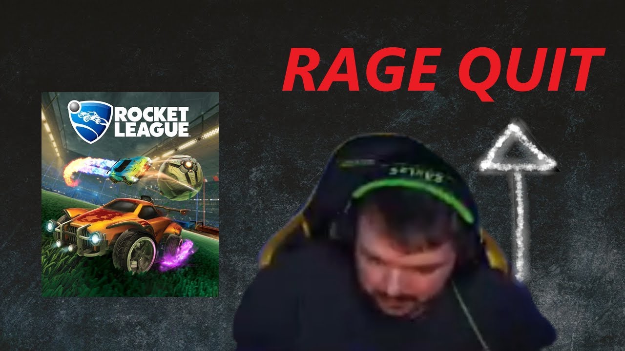 GAULES JOGANDO ROCKET LEAGUE! DEU RAGE QUIT!