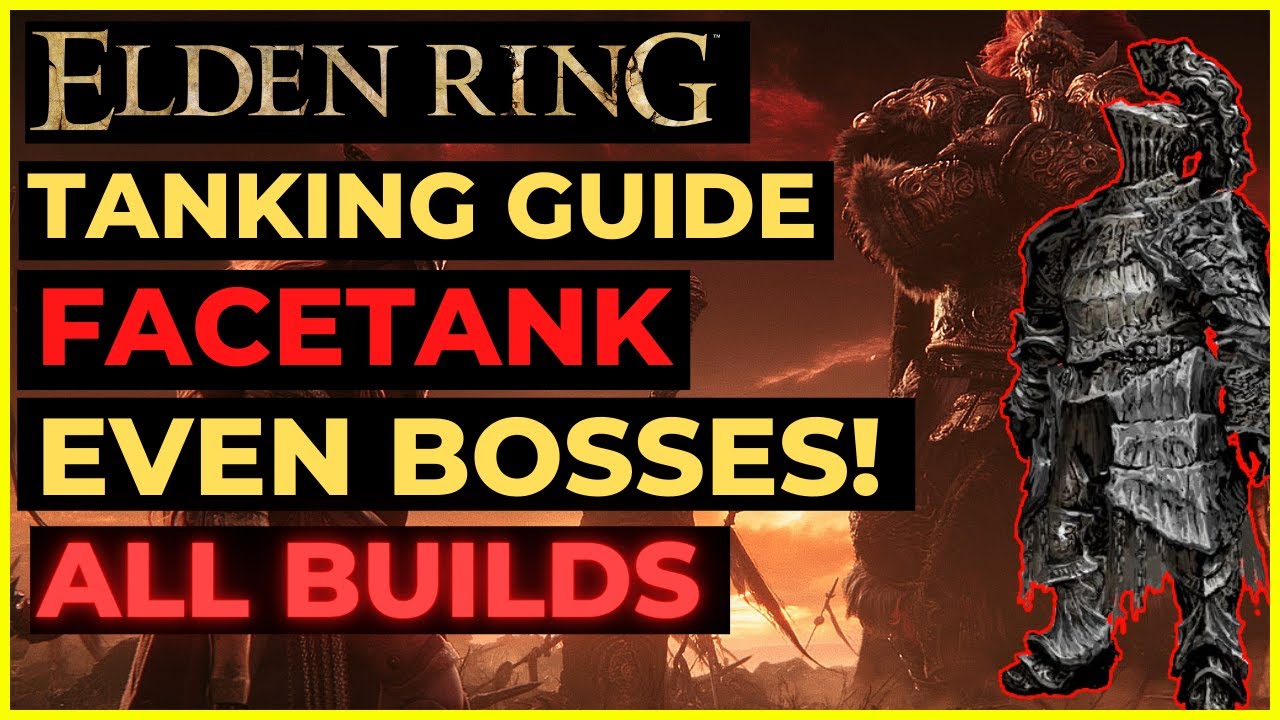 ELDEN RING - MAX DAMAGE NEGATION: FACETANK even BOSSES! ALL BUILDS Viable - ULTIMATE TANK Guide