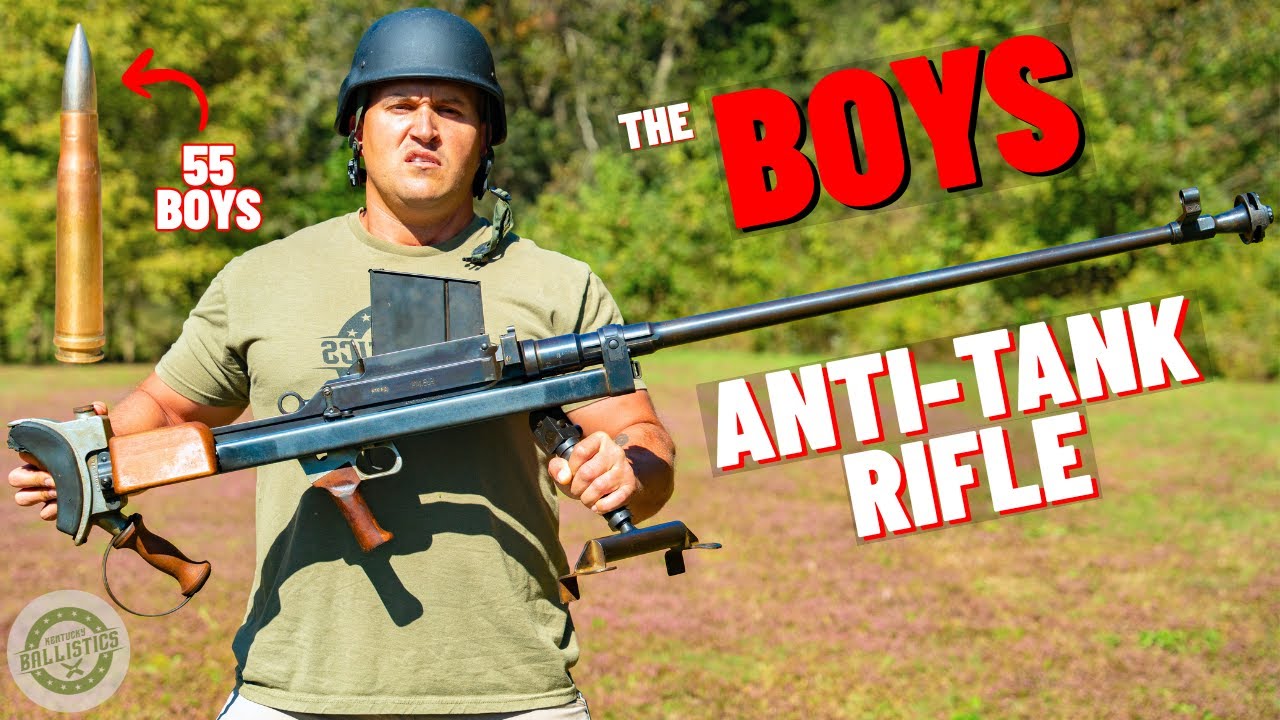 The BOYS Anti-Tank Rifle (The WW2 Collarbone Breaker !!!)