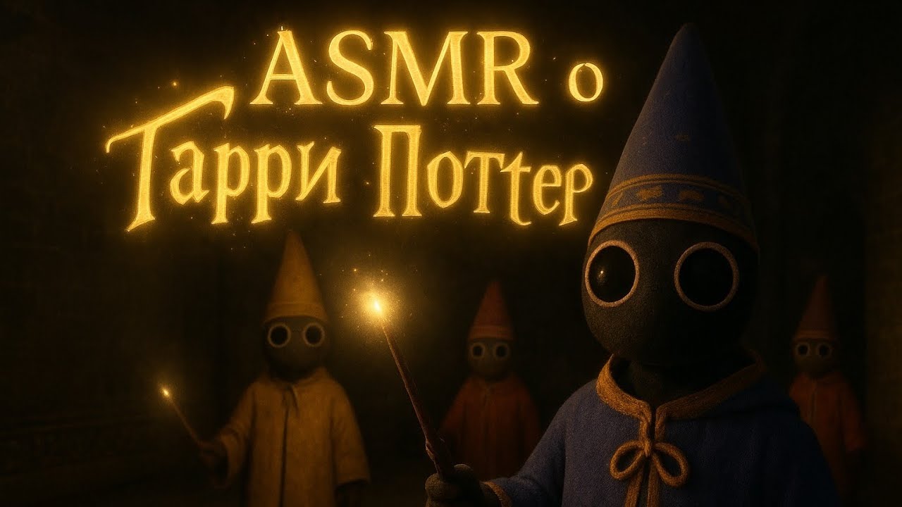 АСМР о Гарри Поттере | коллаб | болталка+триггеры | ASMR YAPYAP Demo