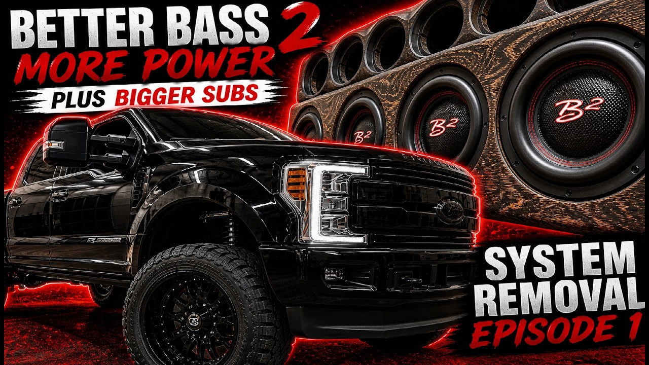 More Power + Bigger Subs = More Bass! This upgrade was long overdue | System Removal Ep.1