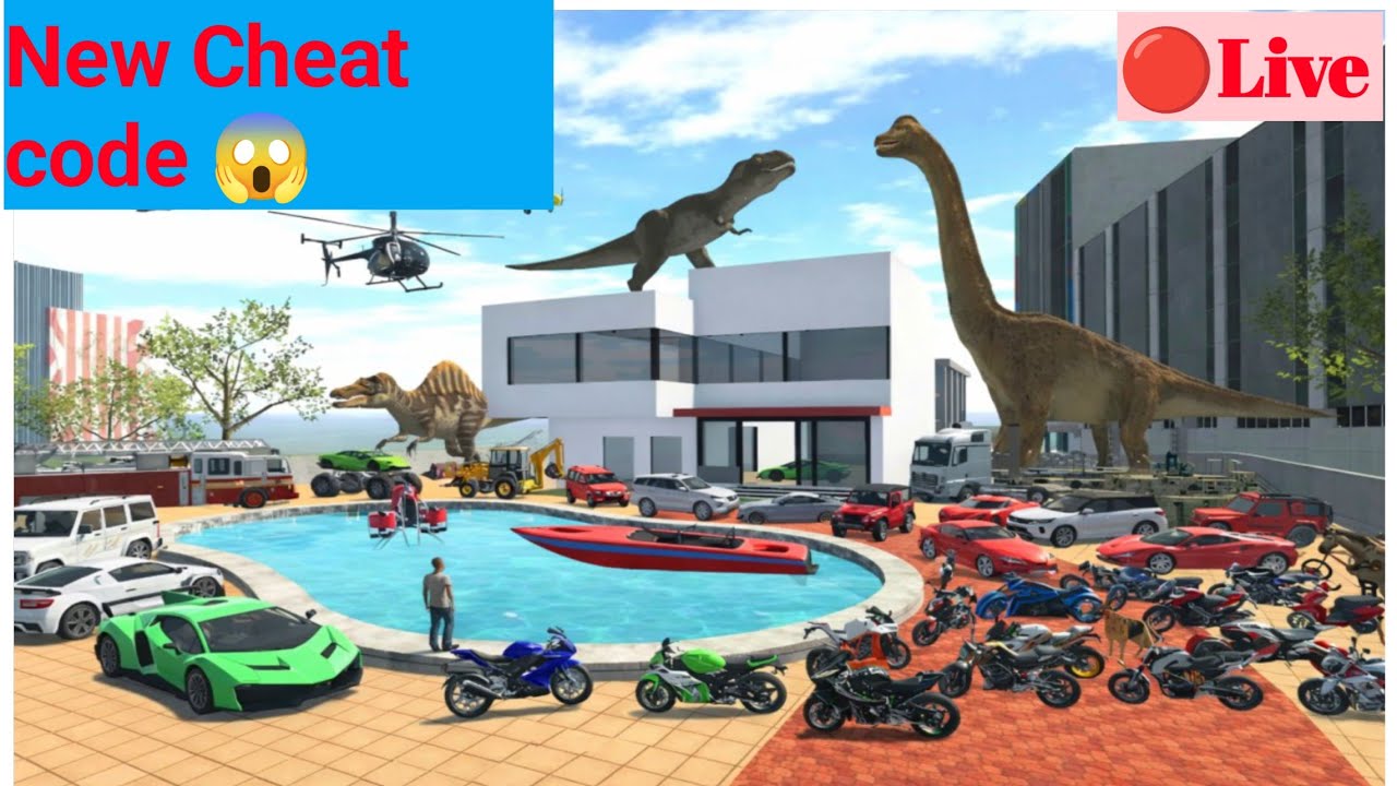 🔴Indian bike driving 3d gameplay🎉 New super Cheat Code 😱