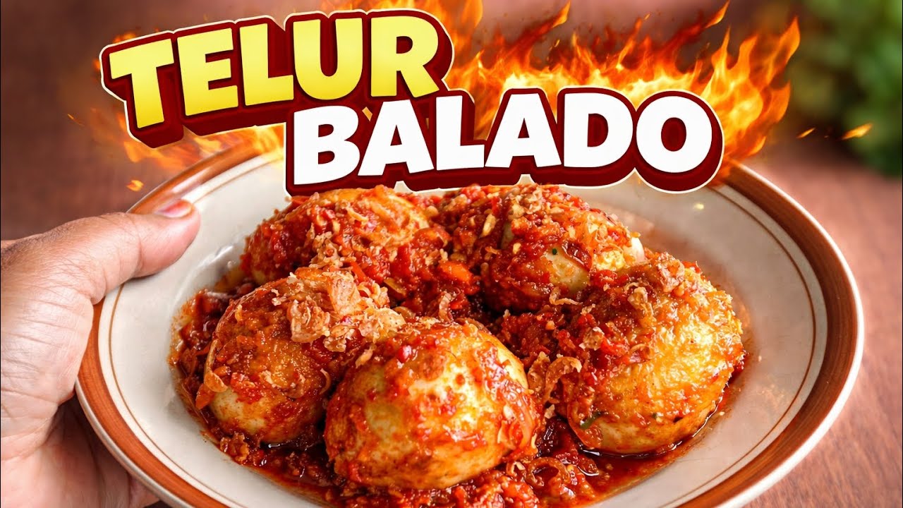 Cuma Modal Telur! Begini Cara Bikin Balado yang Bikin Nambah Terus 🔥