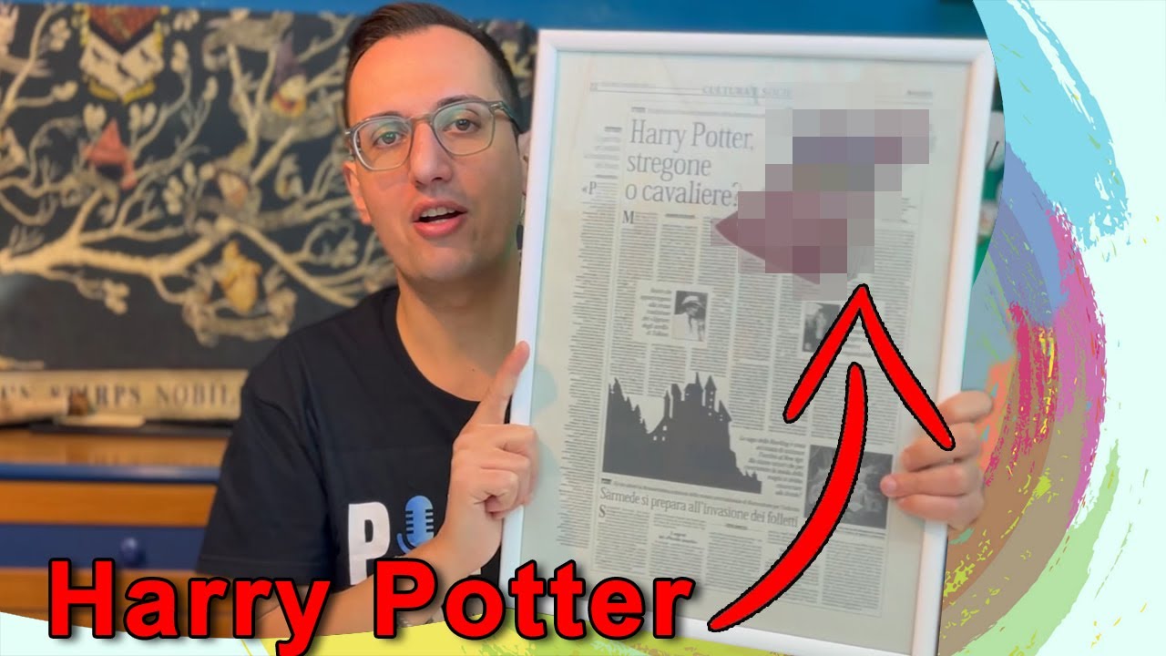 HARRY POTTER - UNA RARITA' RIPORTATA DA PALERMO! #POTTERCAST #harrypotter