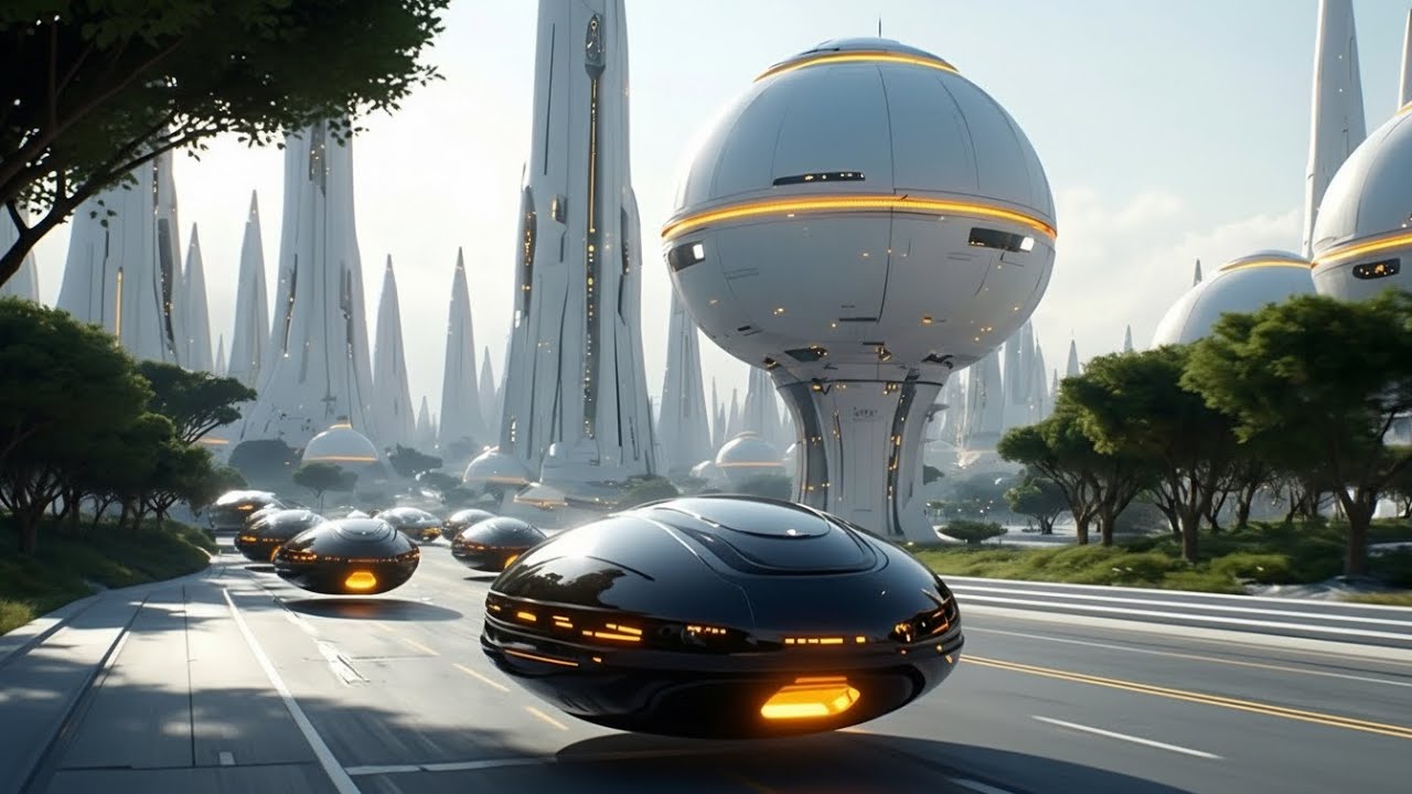 Futuristic Sci-Fi City | AI Cinematic Future World in 4K
