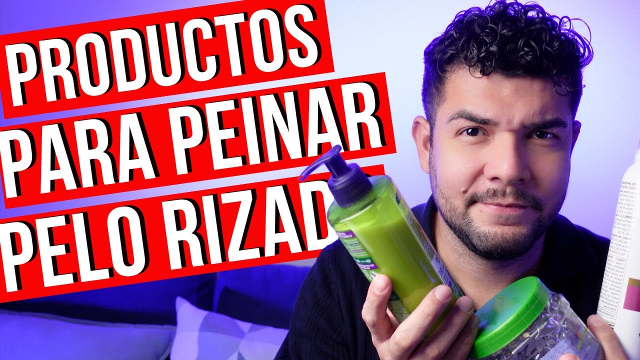 CREMA DE PEINAR, GEL O MOUSSE PARA DEFINIR RIZOS HOMBRE